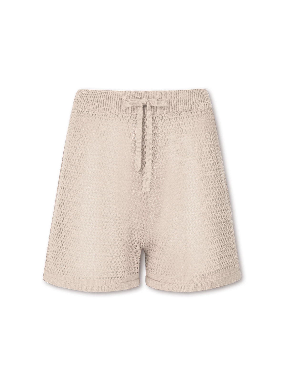 FINCH knit shorts - tofu