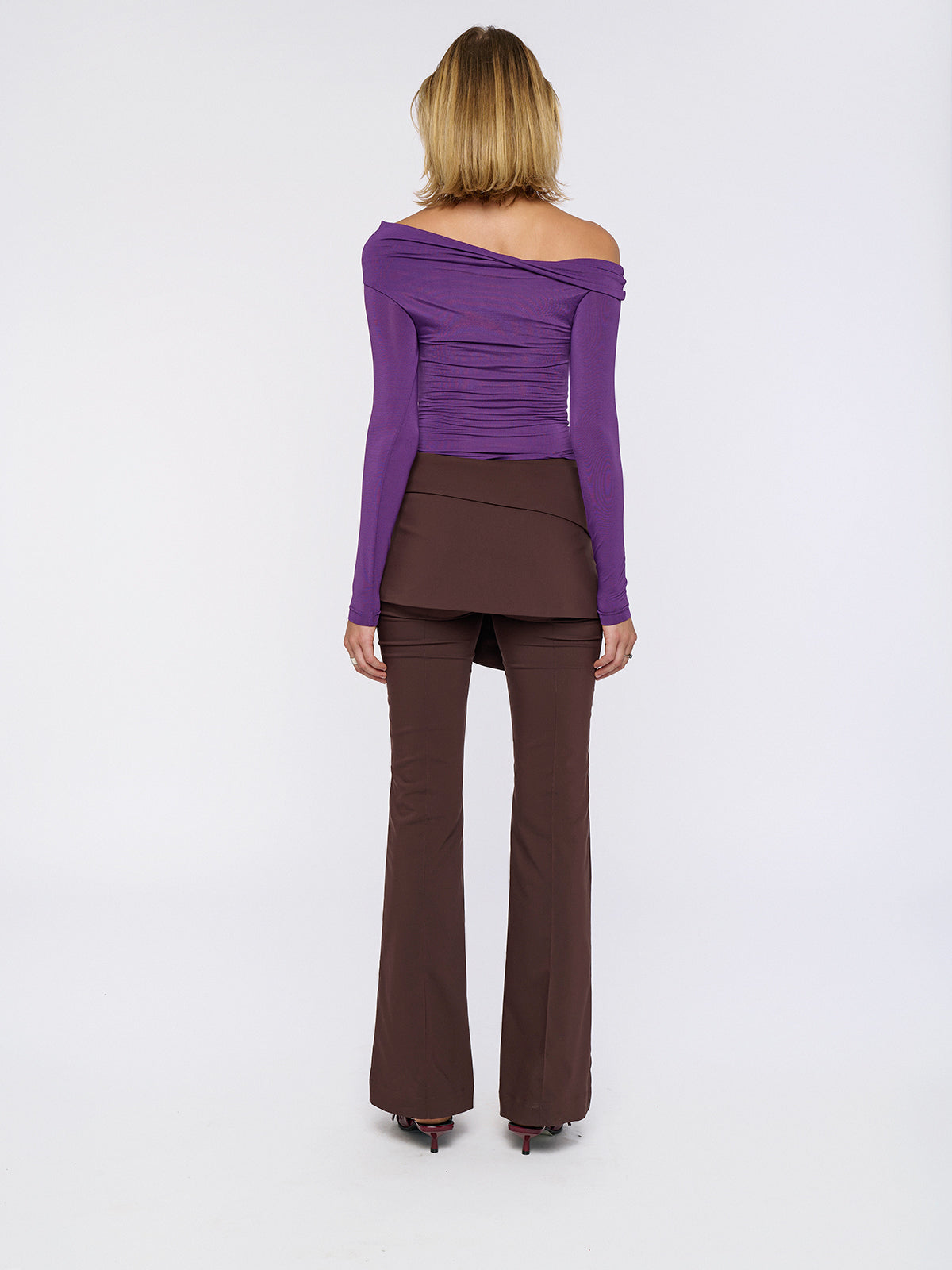 BELLA top - violet