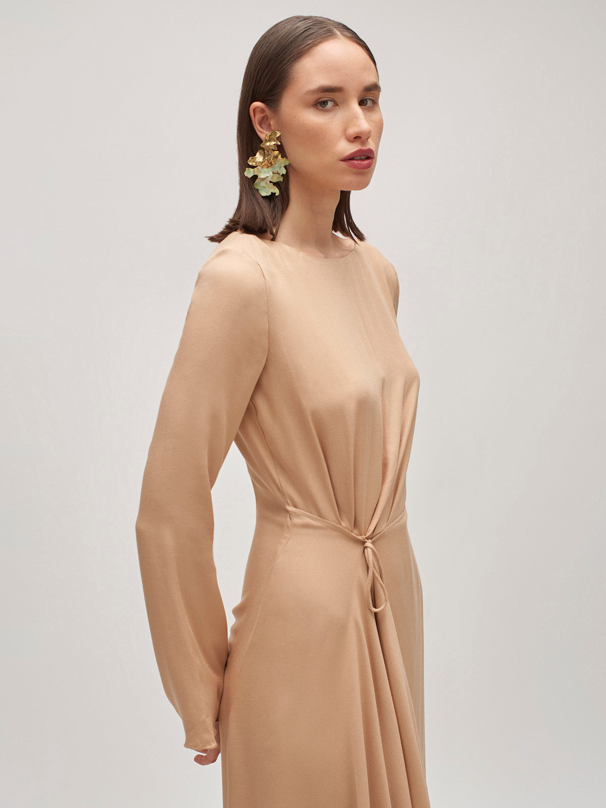 GEORGIA midi dress - champagne  Daige