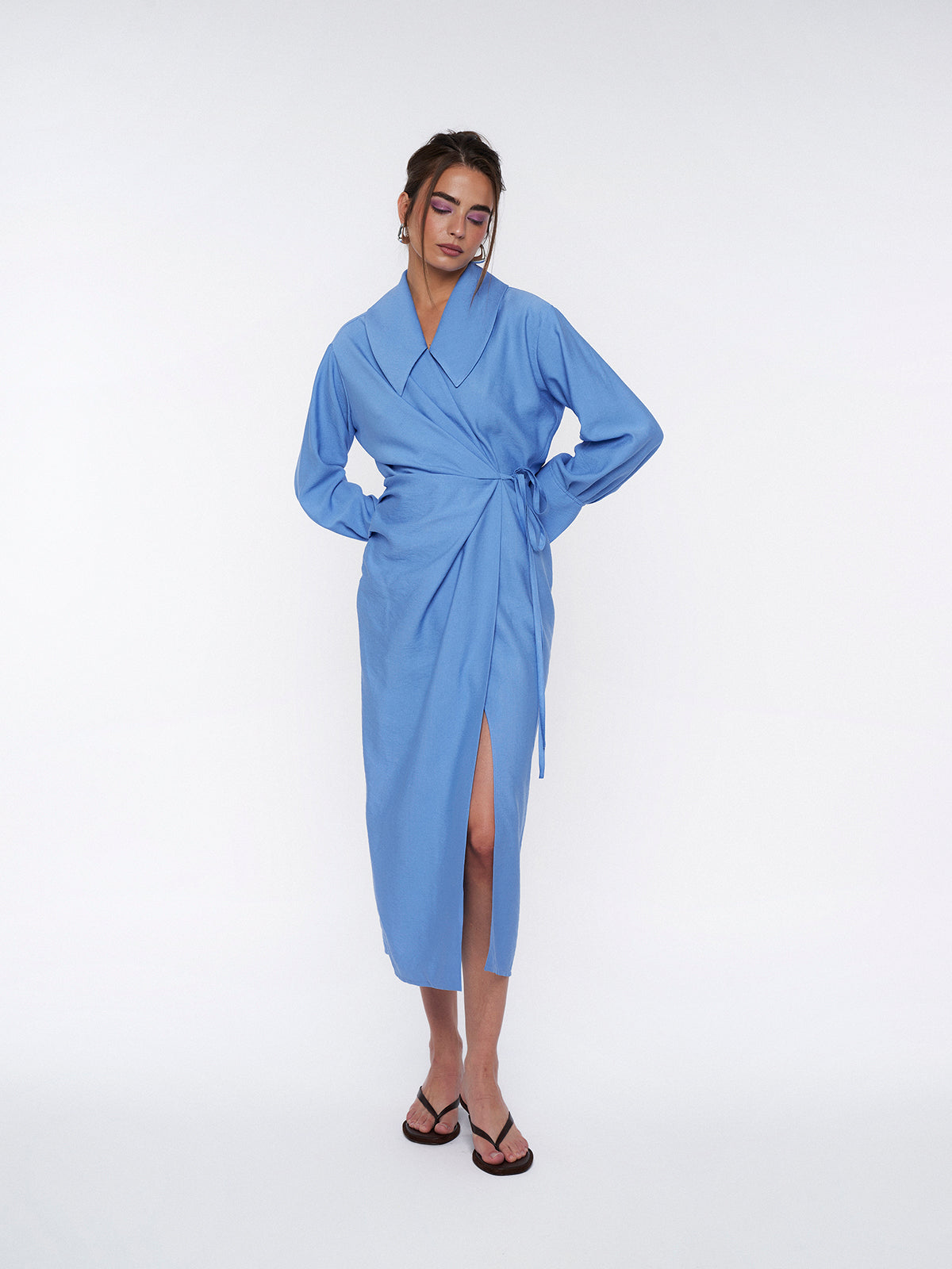 PALOMA maxi dress - ciel