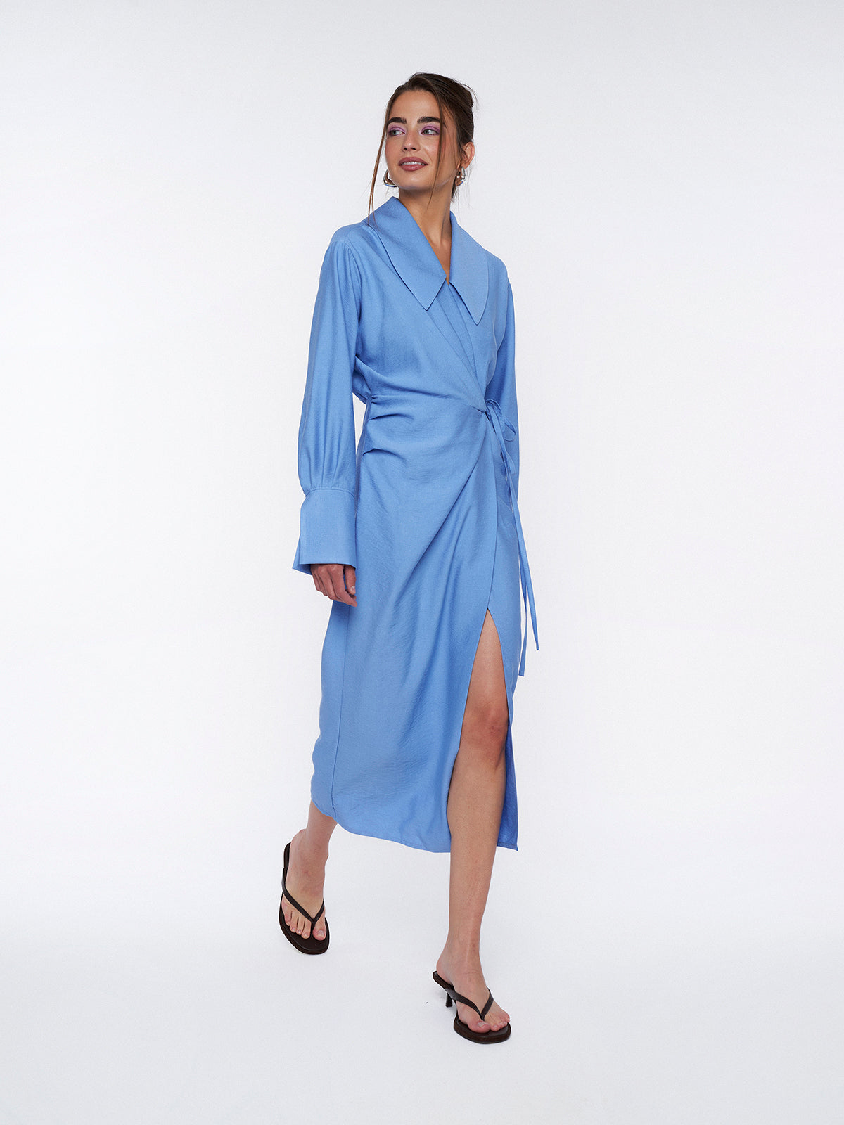PALOMA maxi dress - ciel