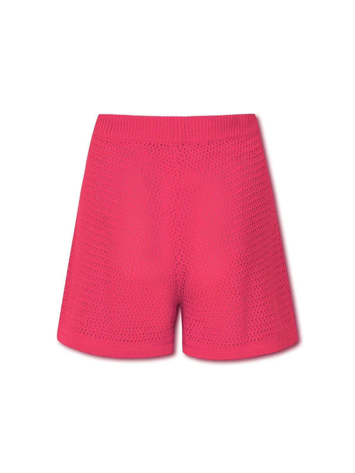 FINCH knit shorts - bold berry