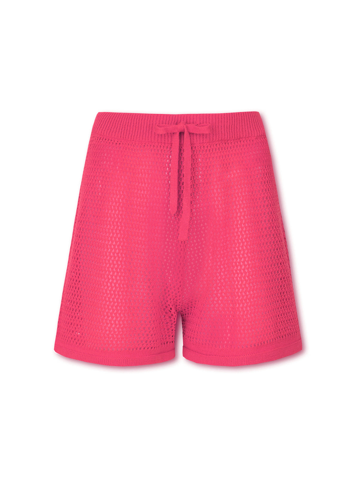 FINCH knit shorts - bold berry