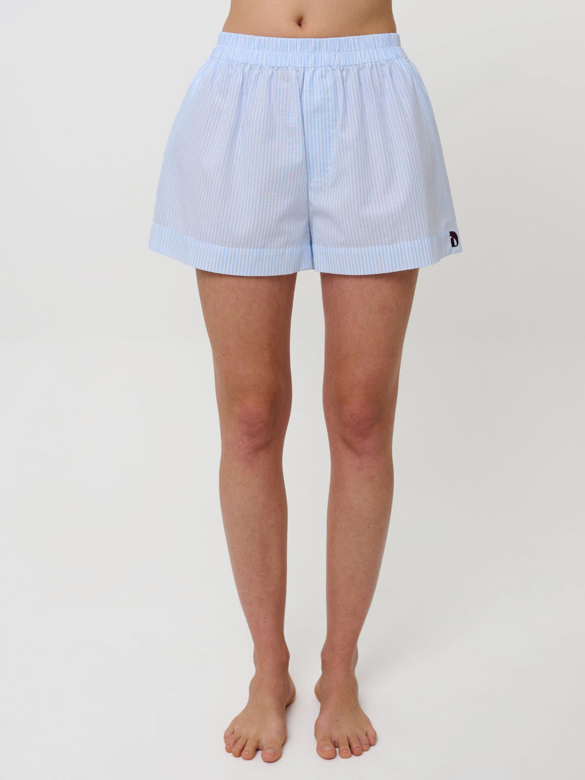 PILLOWTALK SHORT PJ SET - POWDER BLUE