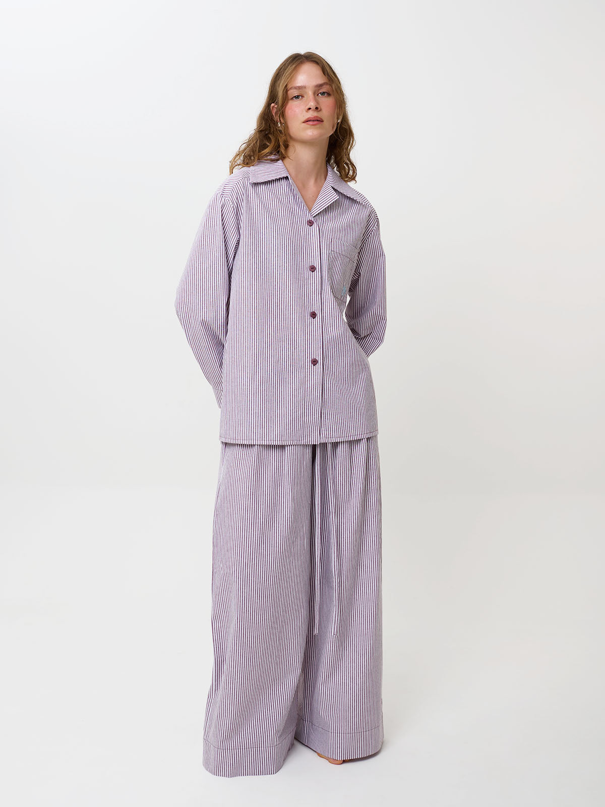 PILLOWTALK PJ TROUSERS - BERRY