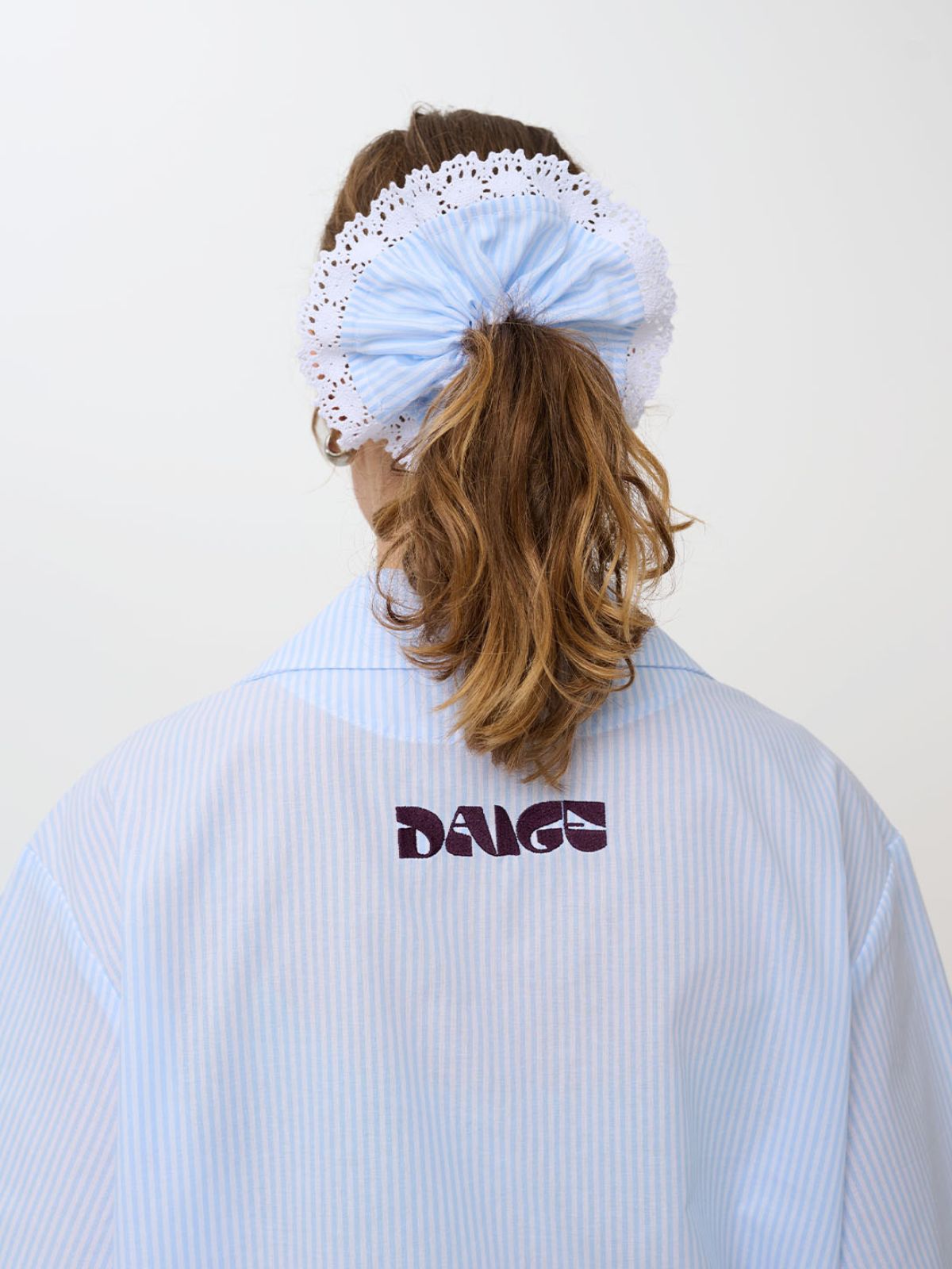 PILLOWTALK LONG PJ SET - POWDER BLUE