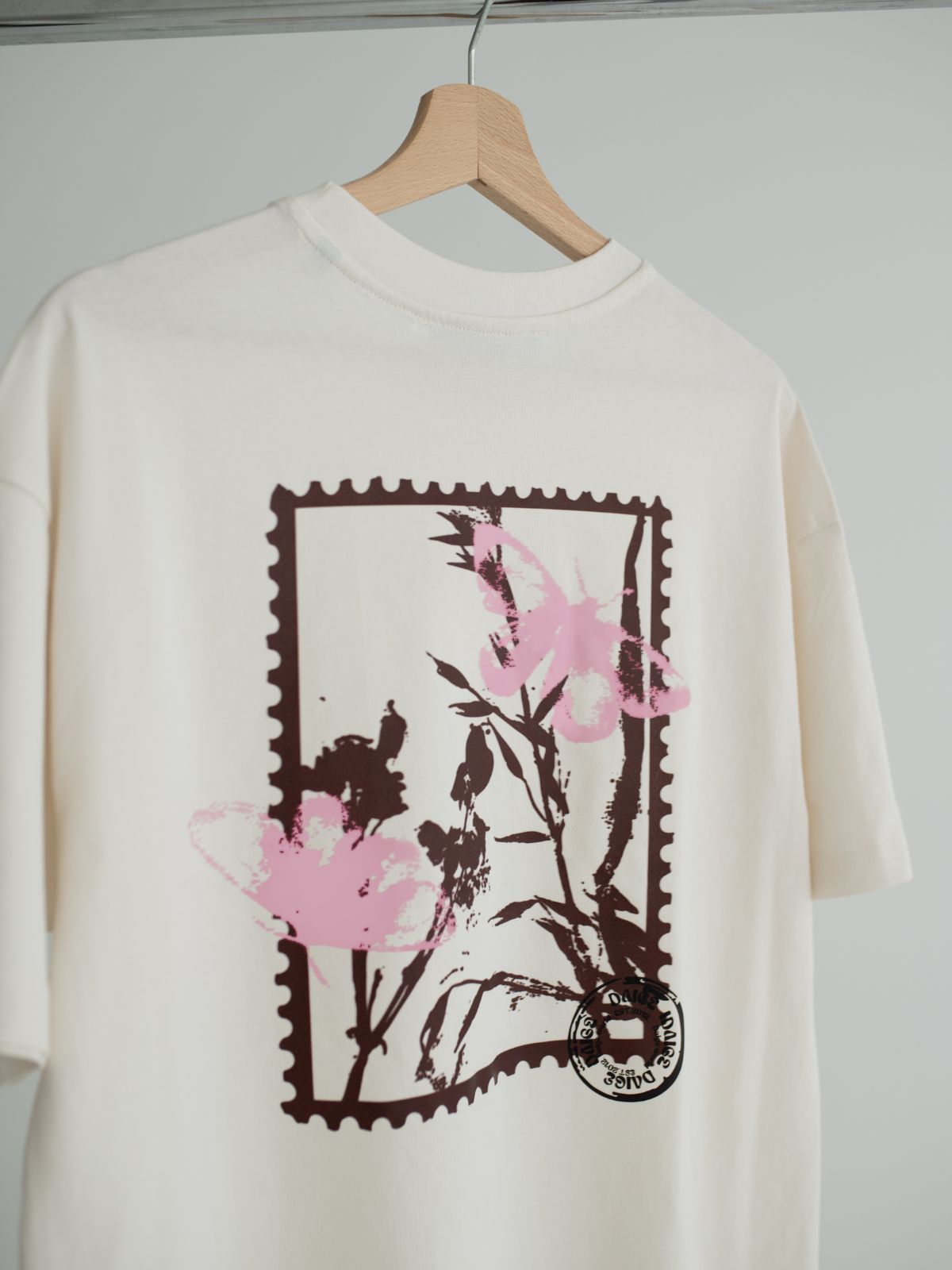 PAPILLON Tee - Baby Pink