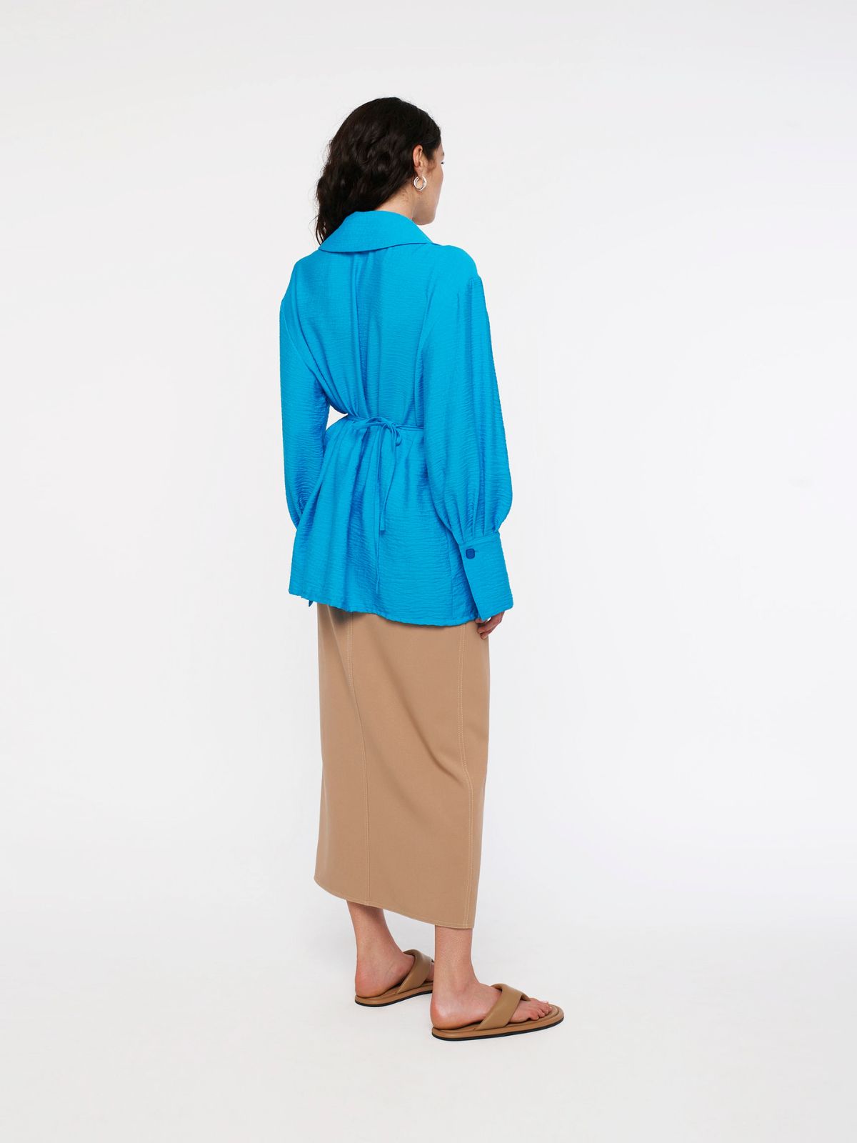FARO blouse - azure