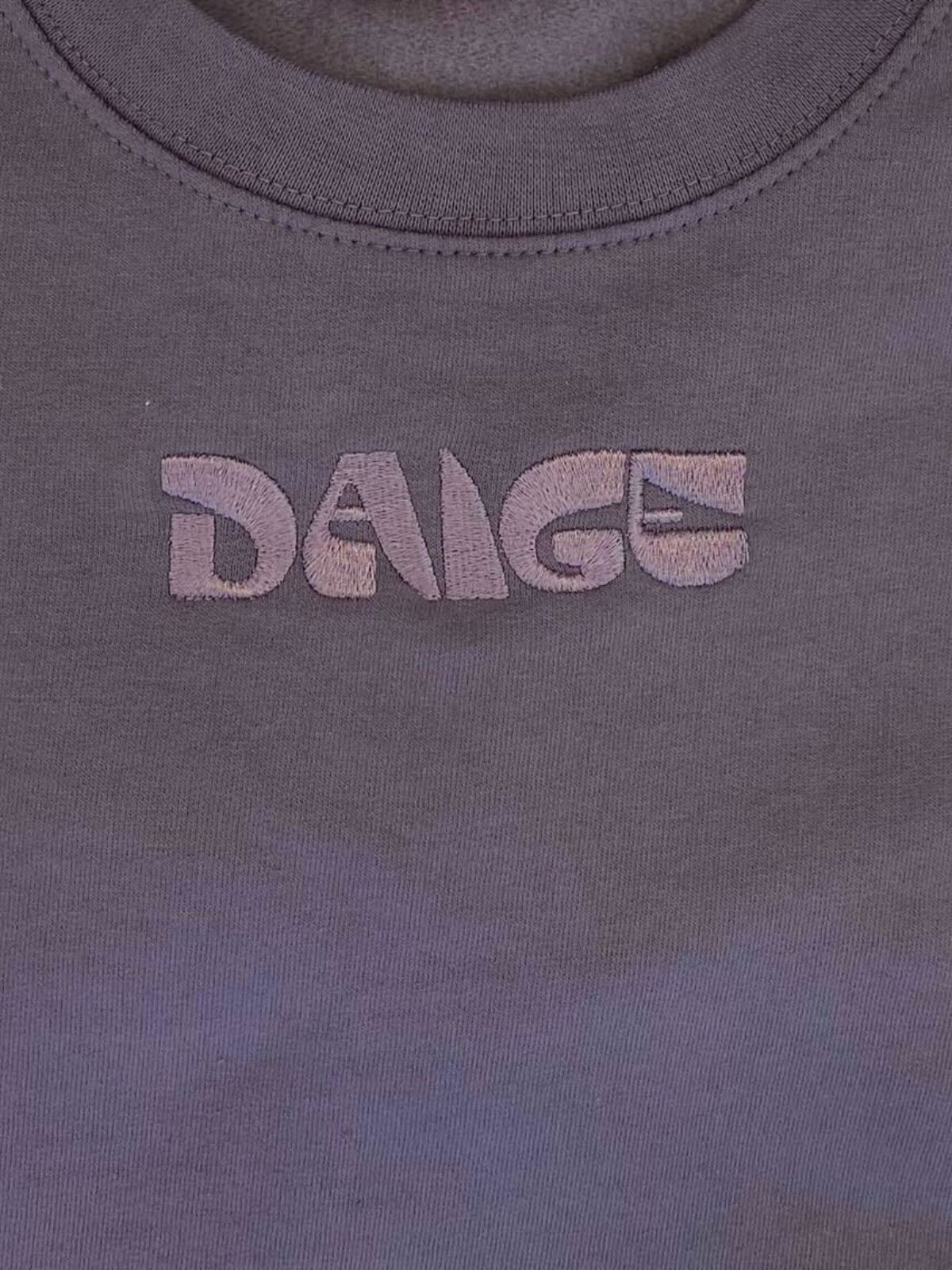 DAIGE logo sweater - Dusty lilac