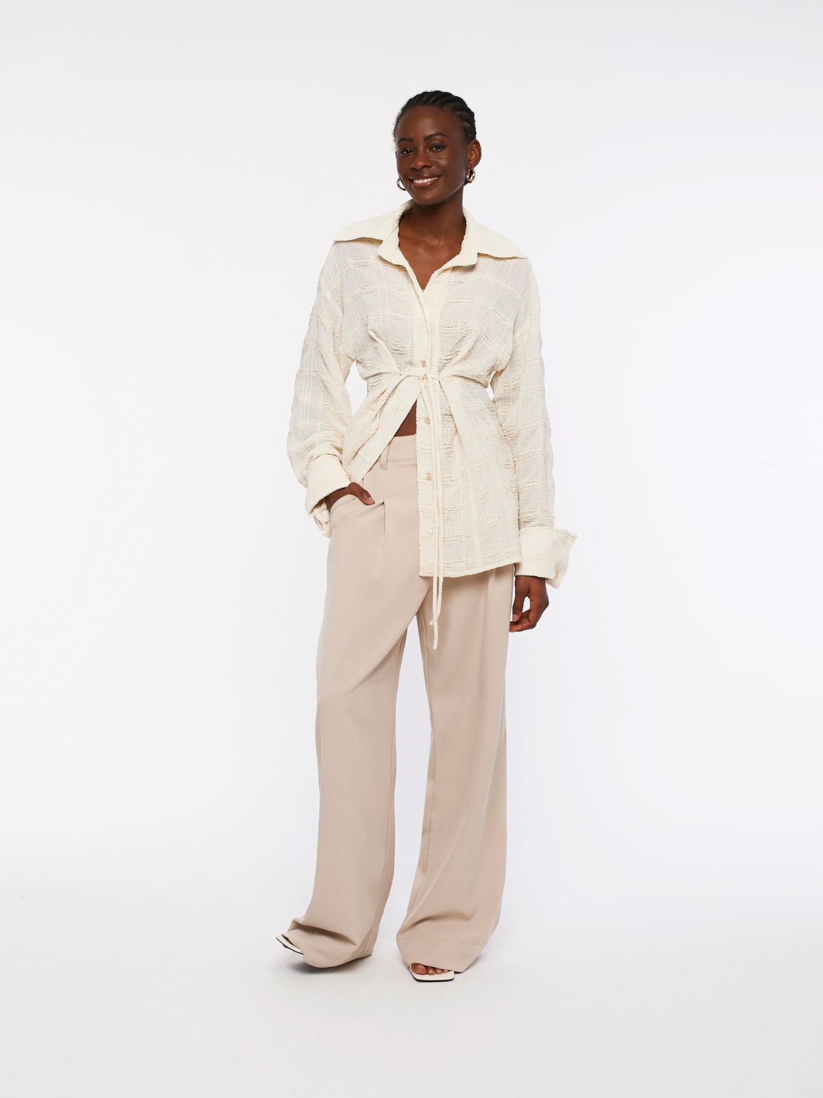 NEVIN trousers - sand