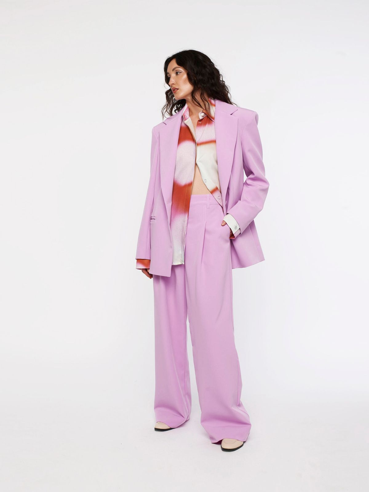 SINCLAIR trousers - orchid