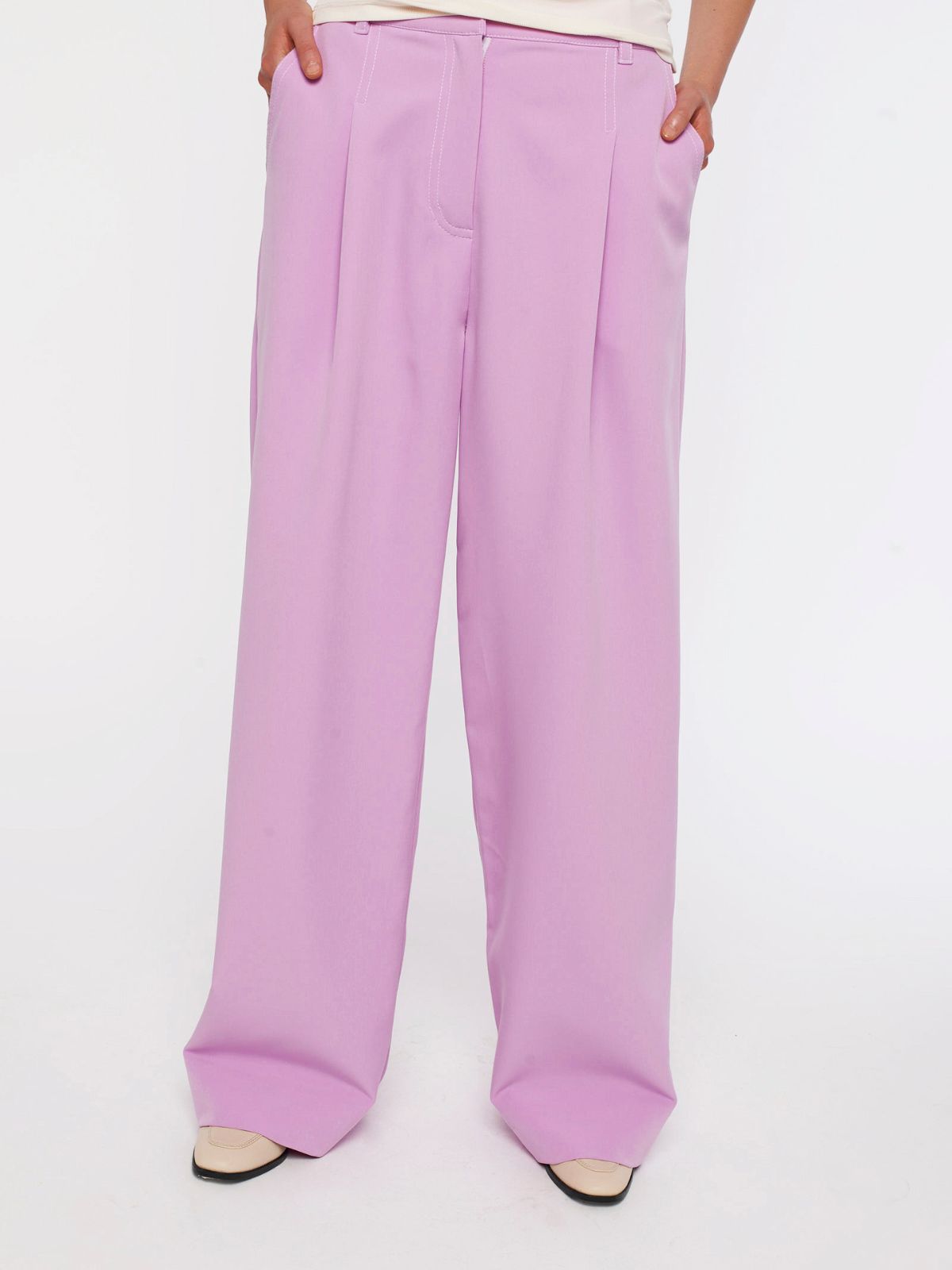 SINCLAIR trousers - orchid