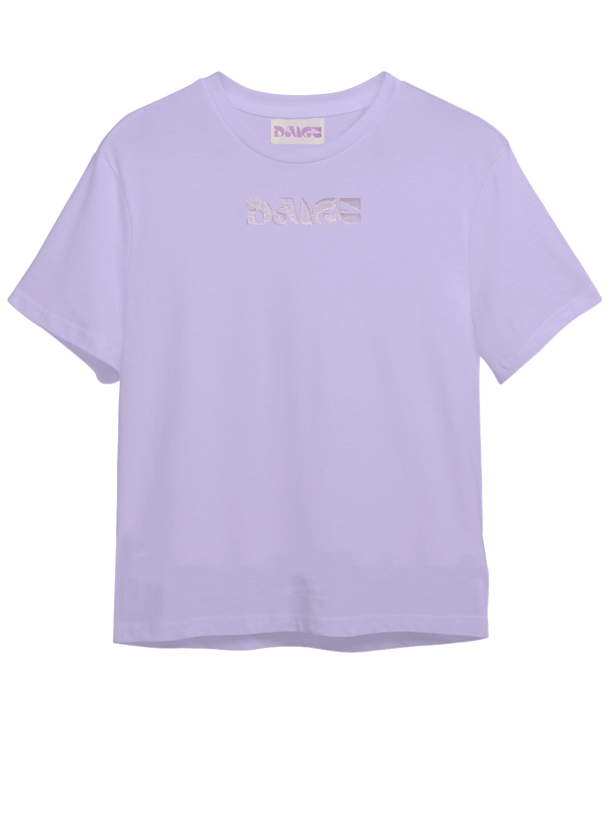 DAIGE logo t-shirt - Parma lilac