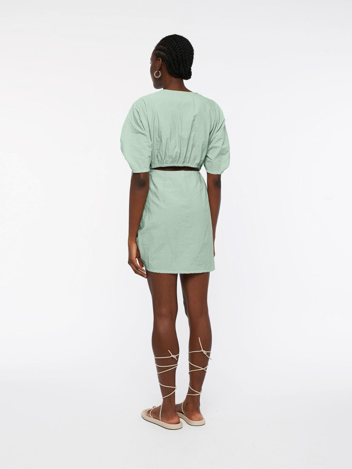 OCEANA mini dress - celadon