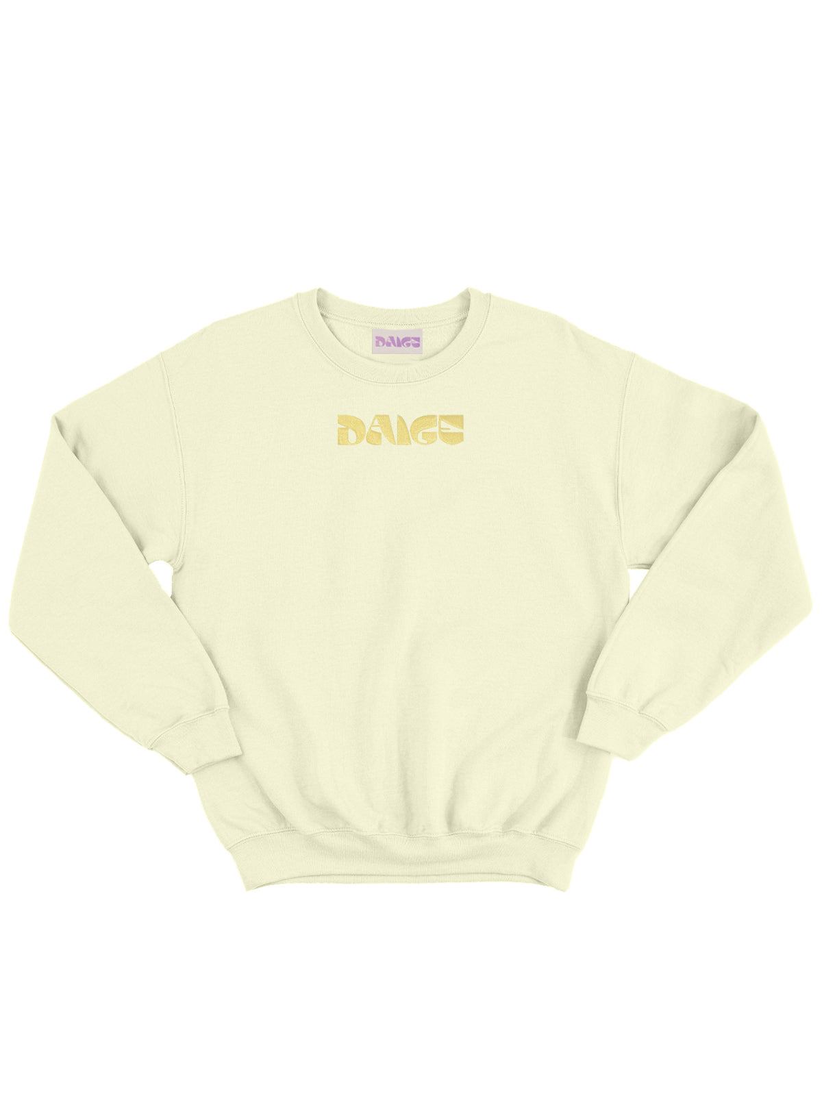 DAIGE logo sweater - Vanilla milkshake