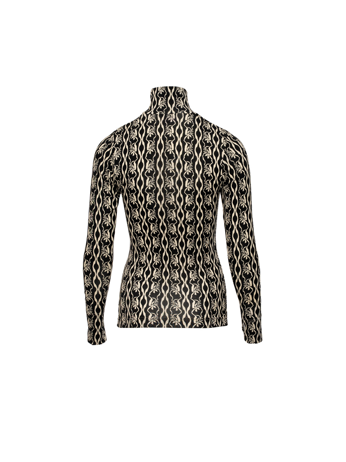 MULBERRY turtleneck - floral pattern