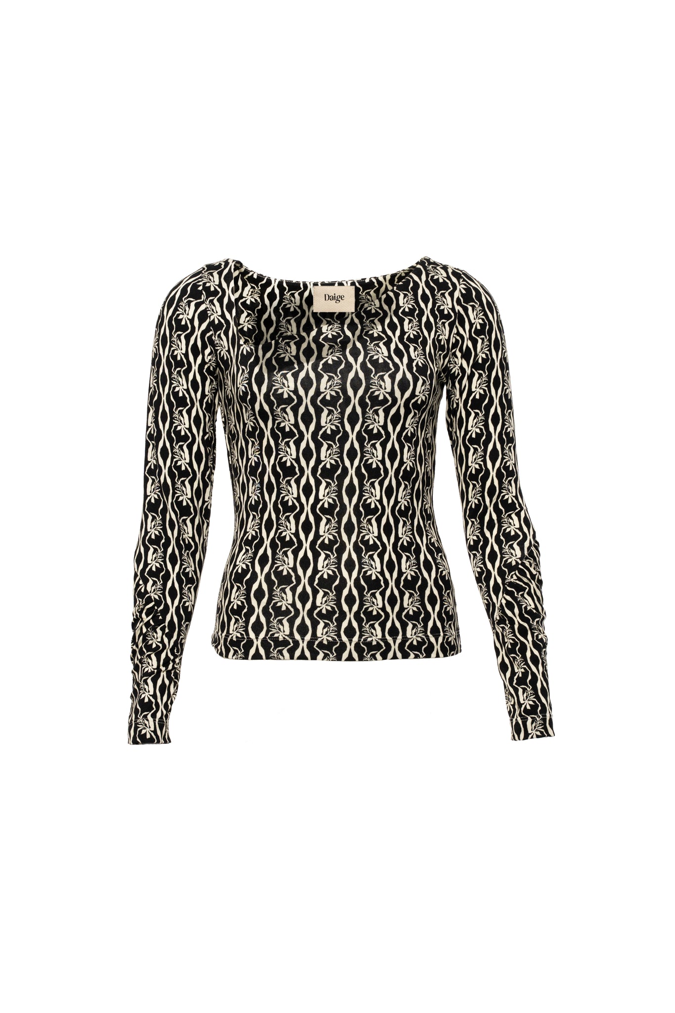 SWAN top - floral print