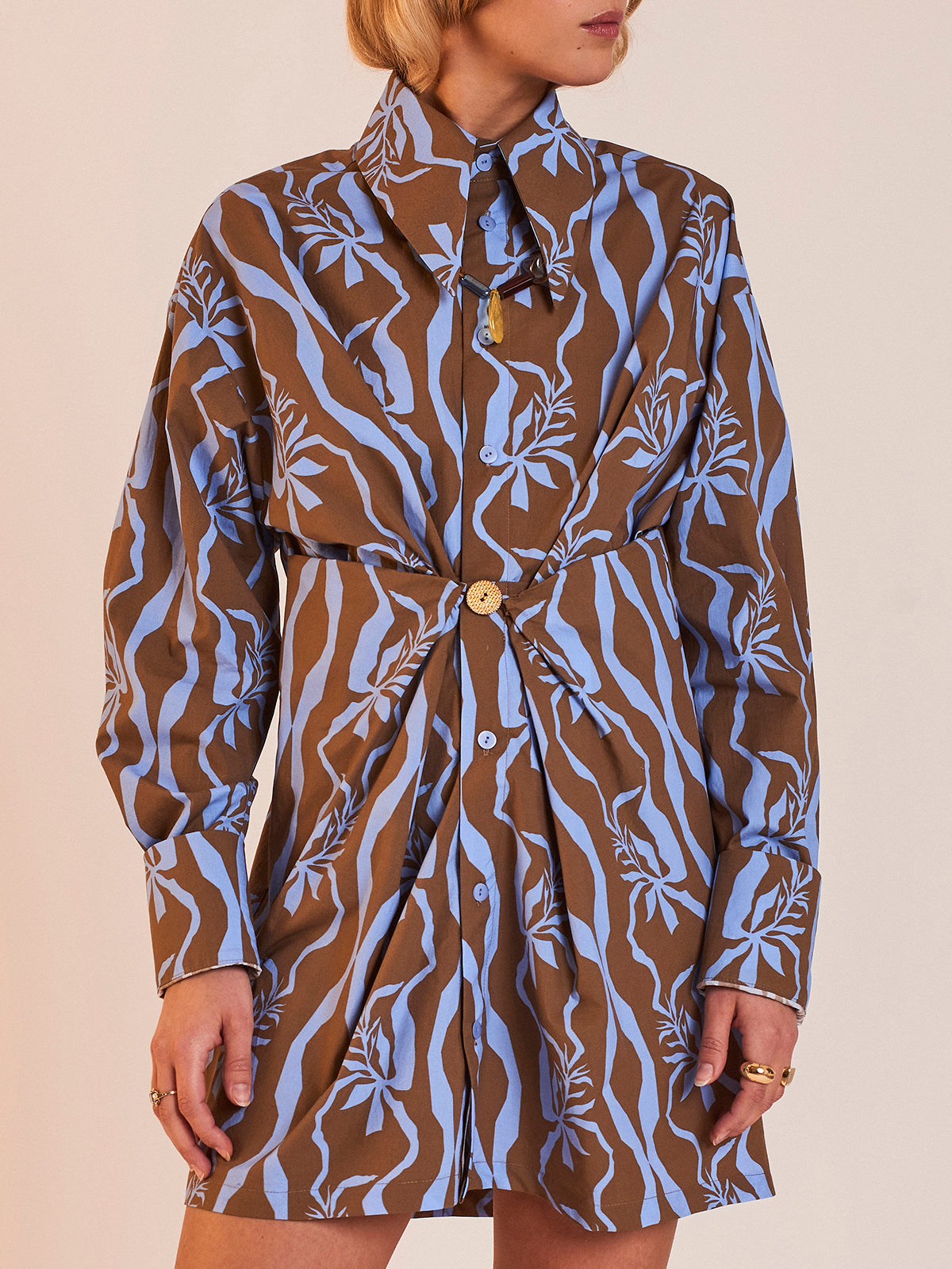 MOSER shirt dress