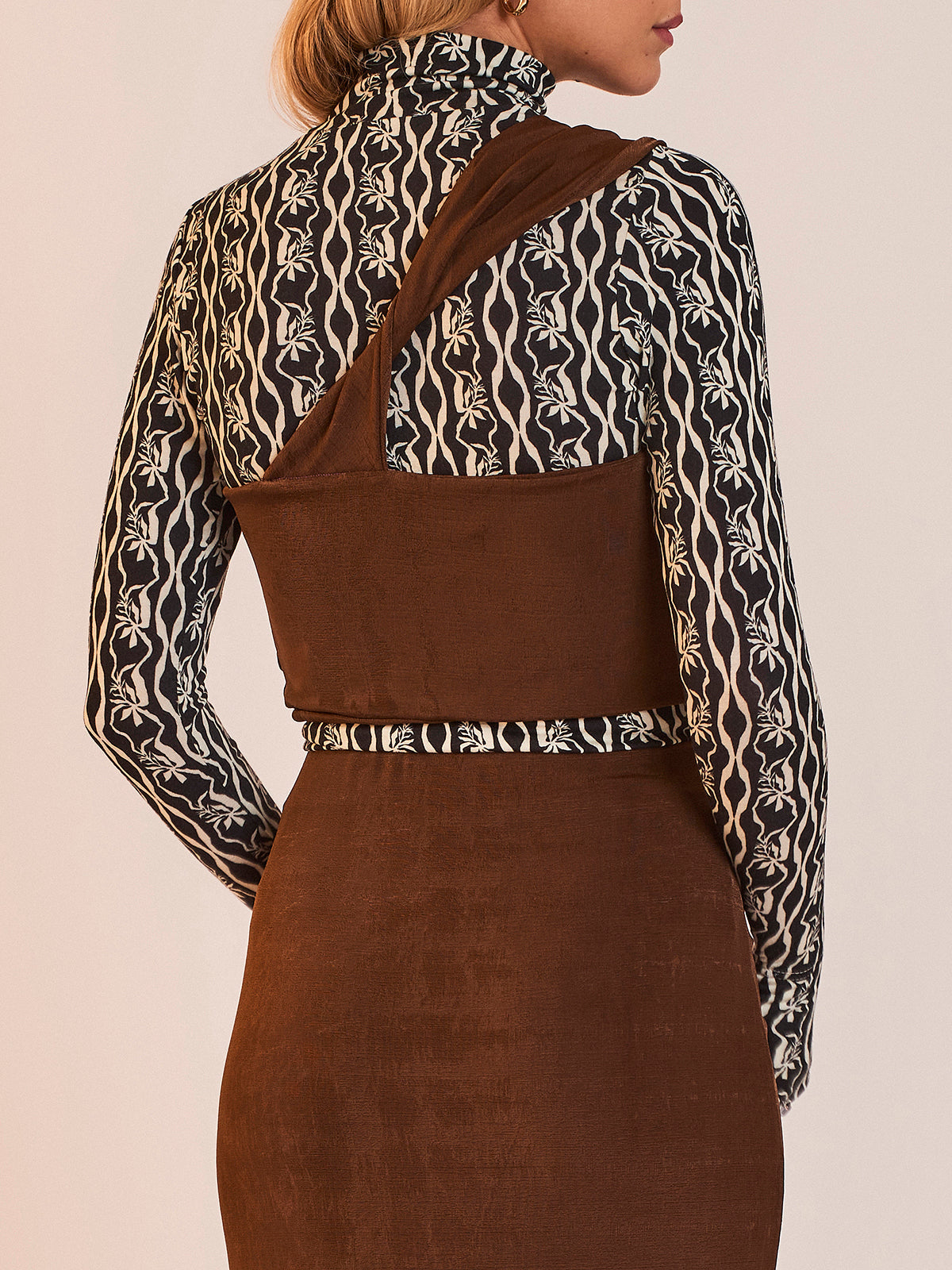 MULBERRY turtleneck - floral pattern