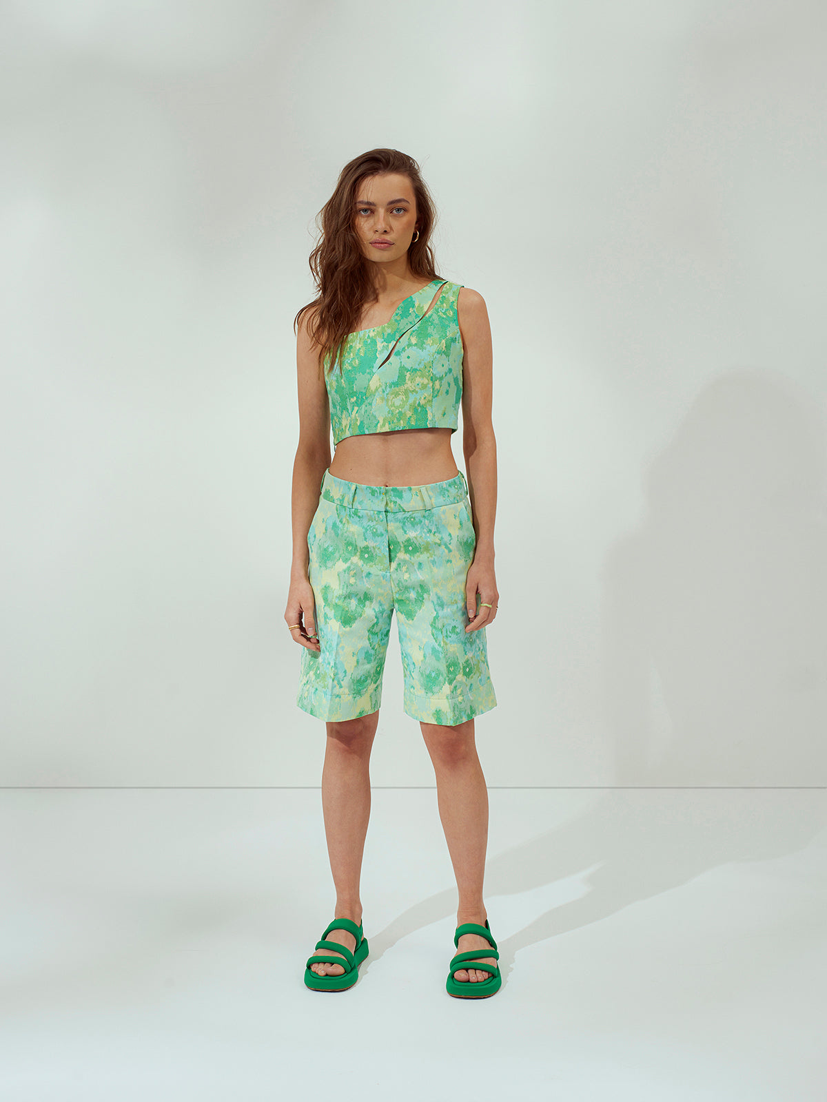 RIDDLE bralette - green
